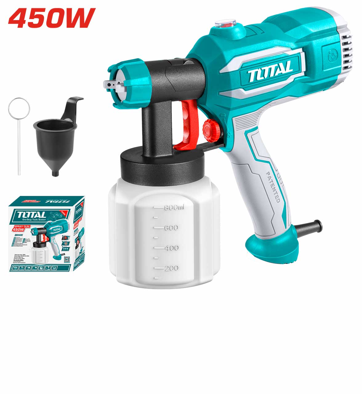 13-1-4.jpg TOTAL Spray Gun 450W - Image 1