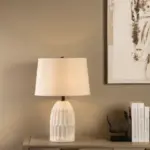 BORENA TABLE LAMP BEGIE - Image 2
