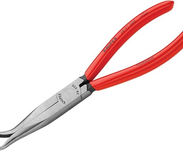 Knipex Mechanics' Pliers black atramentized, plastic coated 200 mm