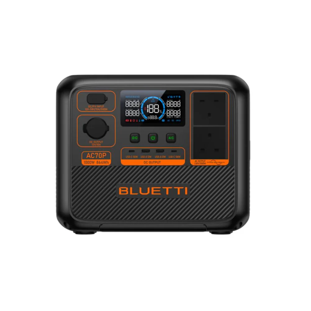 13-4.webp BLUETTI AC70P Portable Power Station | 1000W 864Wh - Image 1
