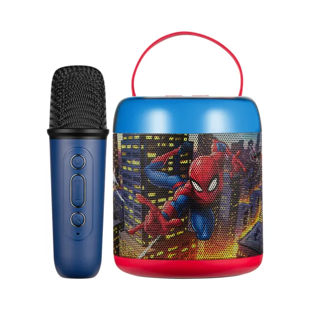 13-5.webp Volkano Spiderman Mini Karaoke Machine - MV-2607-SM - Image 1