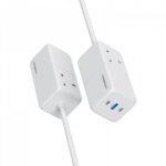 Powerology 65W USB Power Strip with Dual Power Sockets - Image 2
