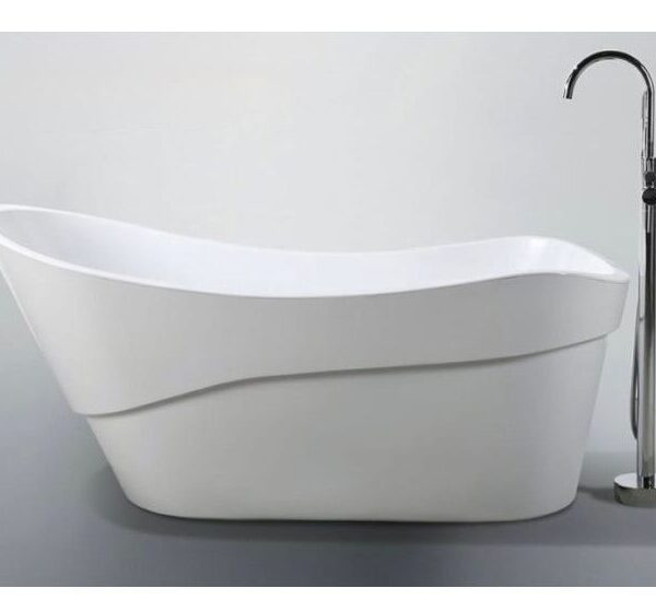 Acrylic White Bathtub Style -13 (72*80*168)