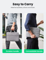 Slim Laptop Bag 13-13.9" Gray – Lightweight & Protective - Image 3