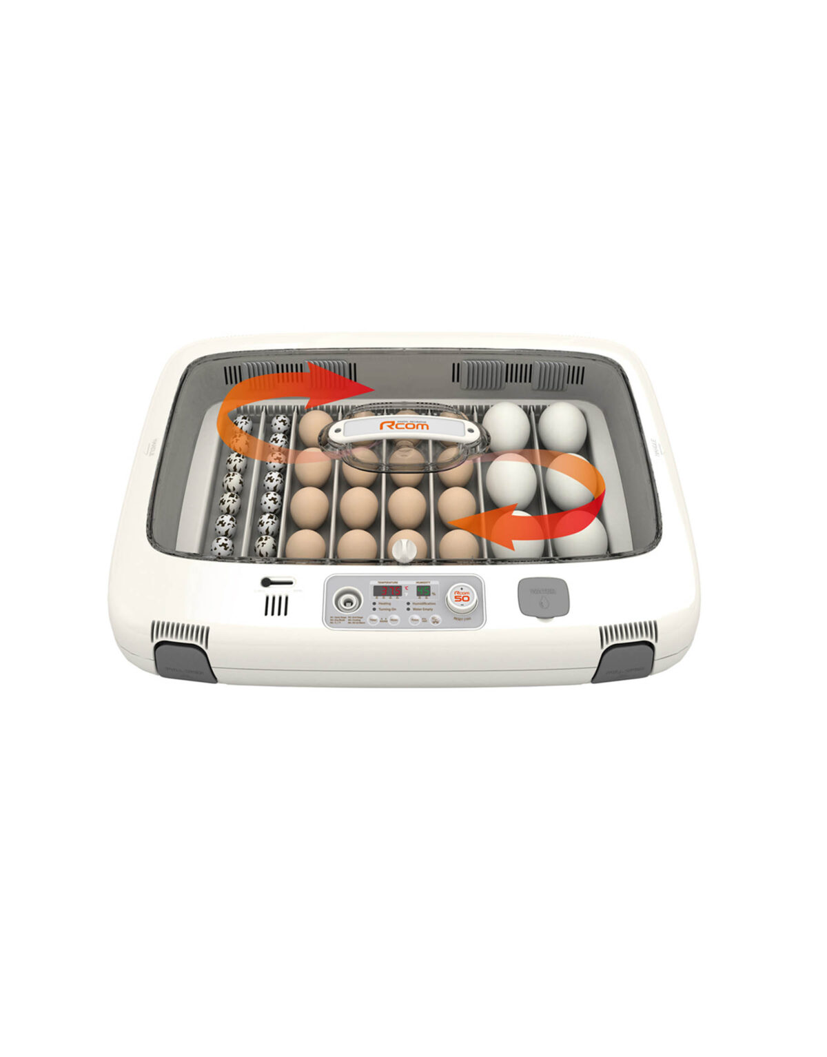 14-1-8.jpg Rcom Full Automatic Egg Incubator, Poultry Hatcher, MX-50 DO (Made in Korea) - Image 1