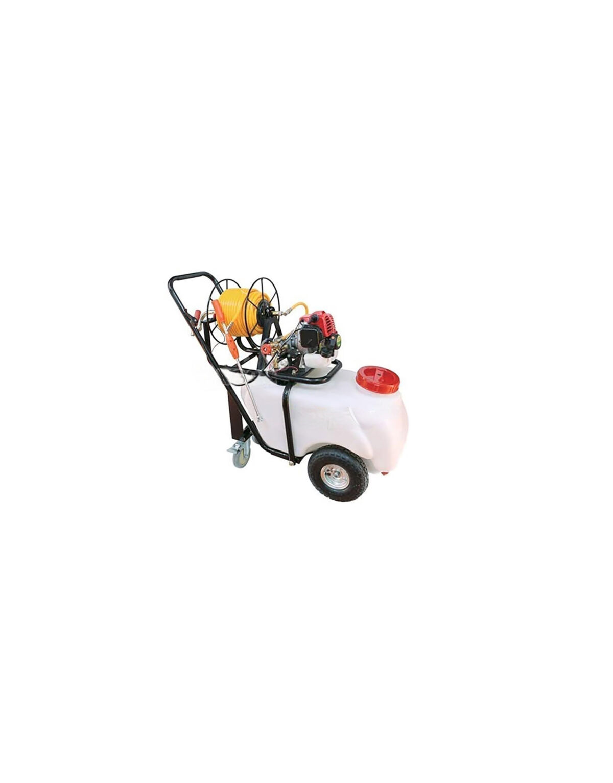 Wheel Barrow Heavy Duty Power Sprayer, 50 Liter Tank Capacity with 2 Stroke Engine - Image 1