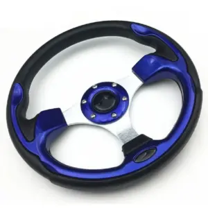 Aluminum Steering Wheel w/PU Sleeves