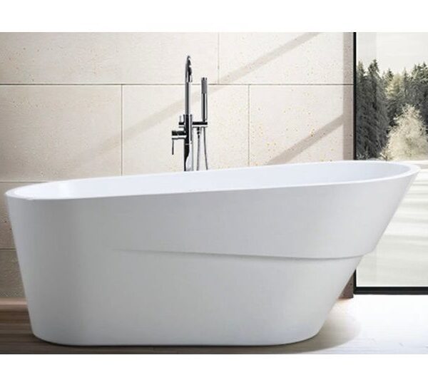 Acrylic White Bathtub Style -14 (68*78*170)