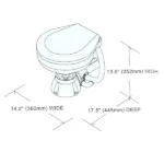 Electric Marine Toilet Small - Image 5