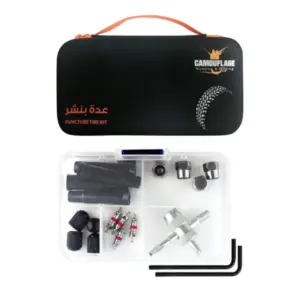 Camouflage Puncture Tire Kit