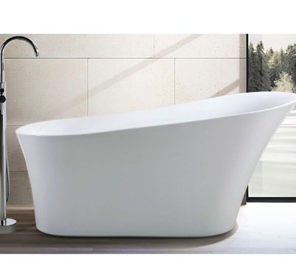Acrylic White Bathtub Style -15 (73*80*170)