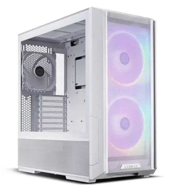 LIAN LI Lancool 216 RGB Mid Tower Gaming Case - White