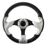 Aluminum Steering Wheel w/PU Sleeves