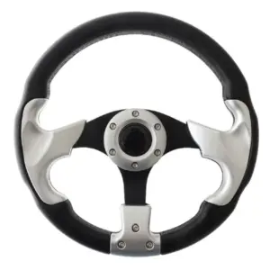 Aluminum Steering Wheel w/PU Sleeves