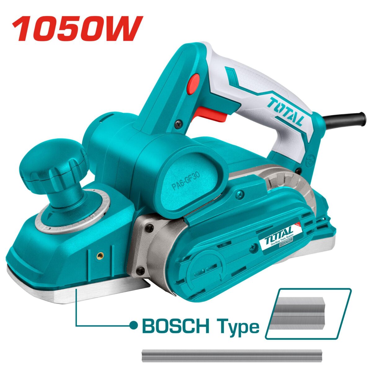 17-2-4.jpg TOTAL Electric planer 1050W - Image 1