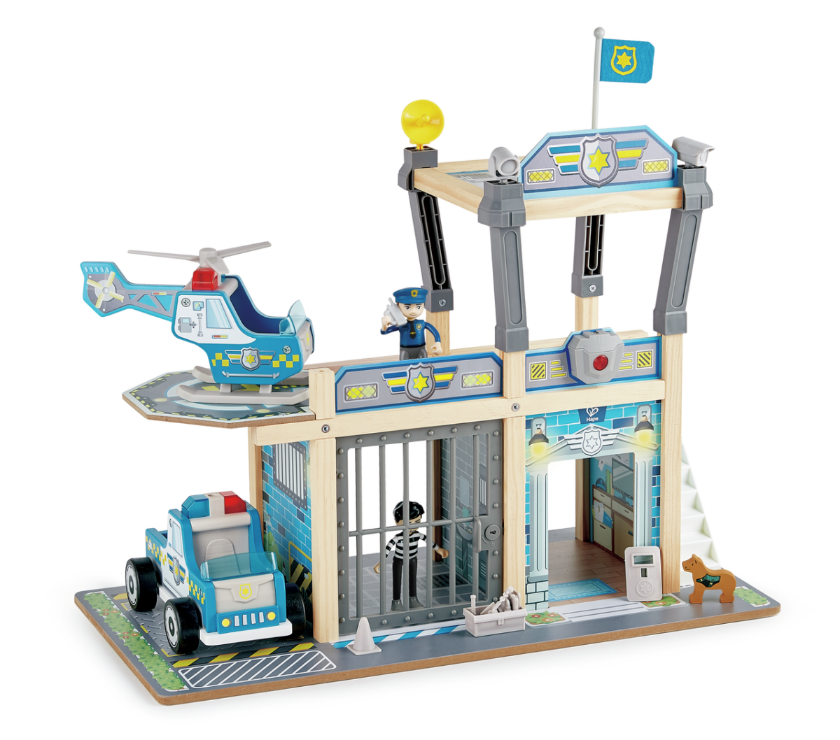 Hape Metro Police Dept Playset - Image 1