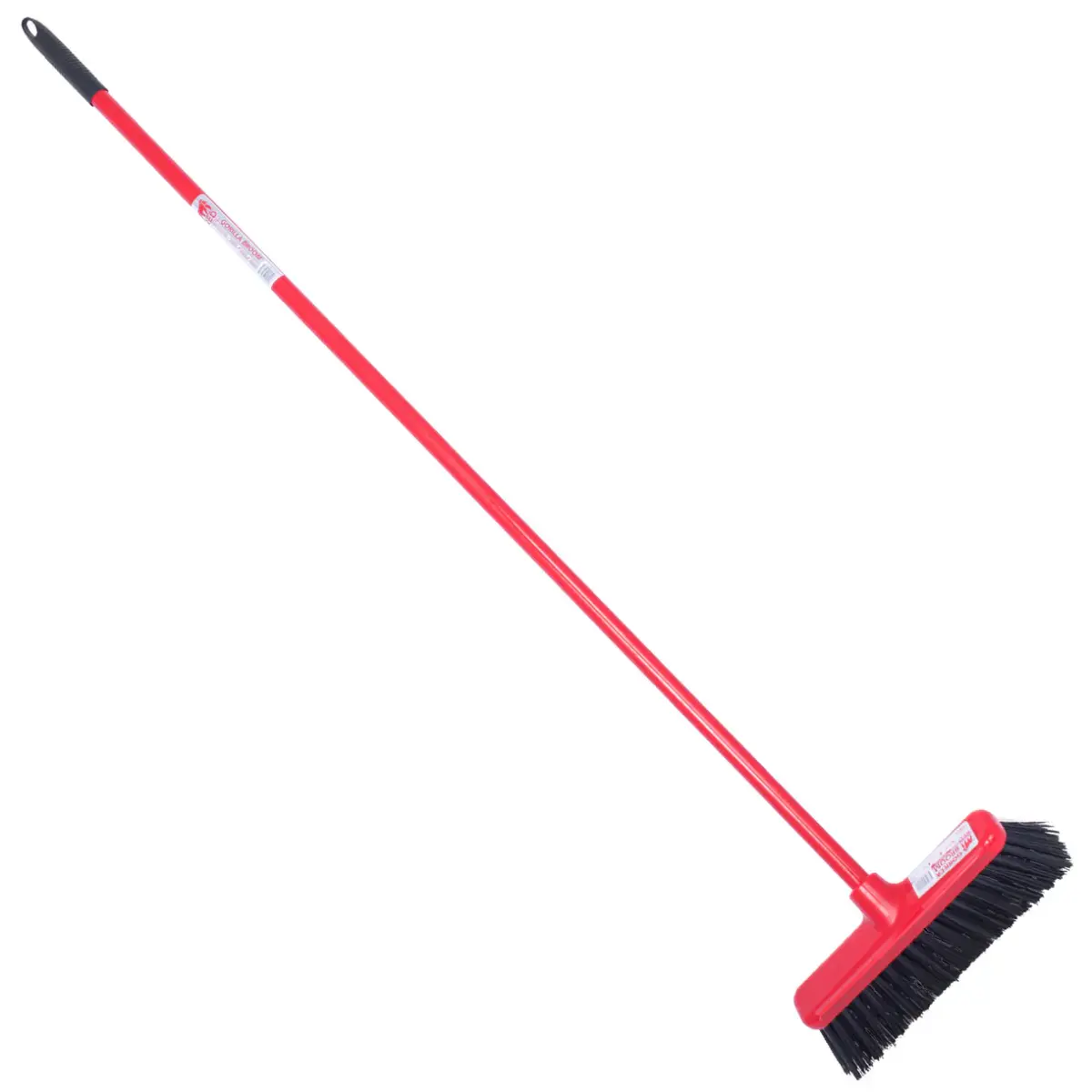 17-4.webp Red Gorilla 30cm Broom Head and Handle Red - Image 1