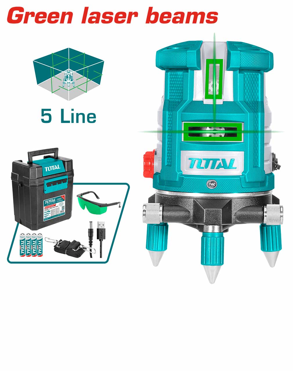 17-5-3.jpg TOTAL Self-Leveling Line Laser - Image 1