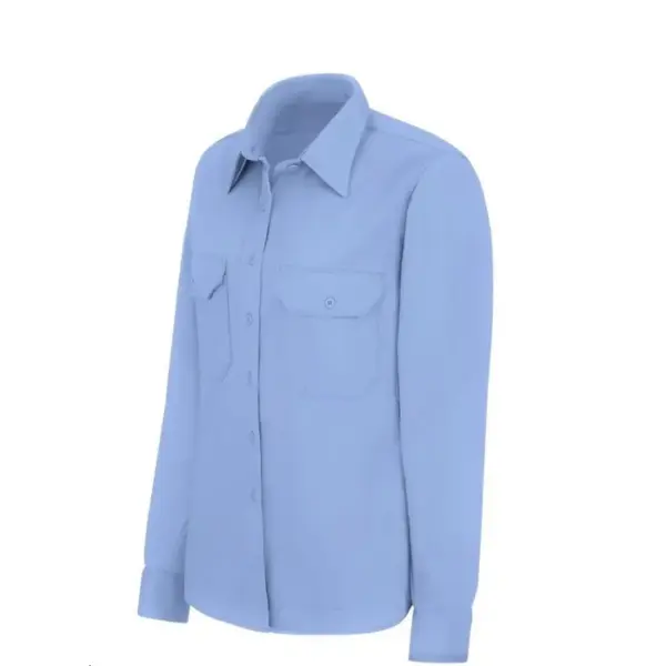 FRC Tecasafe® Shirt, Flame Resistance, CAT1, NFPA 2113, UL-Light Blue