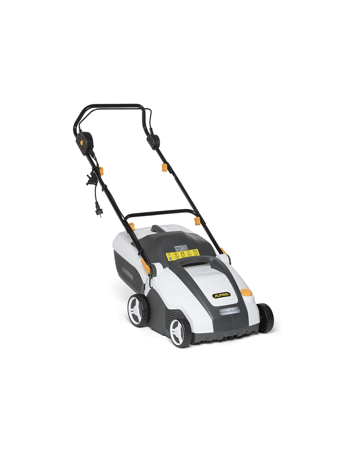 19-2-2.jpg Alpina Italy 1500 Watt Electric Scarifier, 38cm Working Width, Comes with 50L Collector Bag (SC 1.5 E) - Image 1