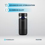 Powerology Portable Air Purifier - Black - Image 4