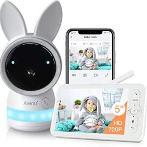 Arenti 2K Wi-Fi Video Baby Monitor With LCD Screen