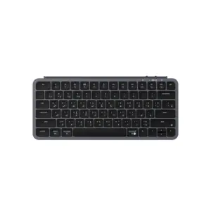 Keychron B1 Pro Ultra-Slim Wireless 75% ZMK Custom Keyboard for Windows & Mac, English/Arabic - Space Grey