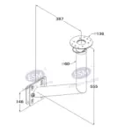 Table Pedestal Side Mount Bracket - Image 3