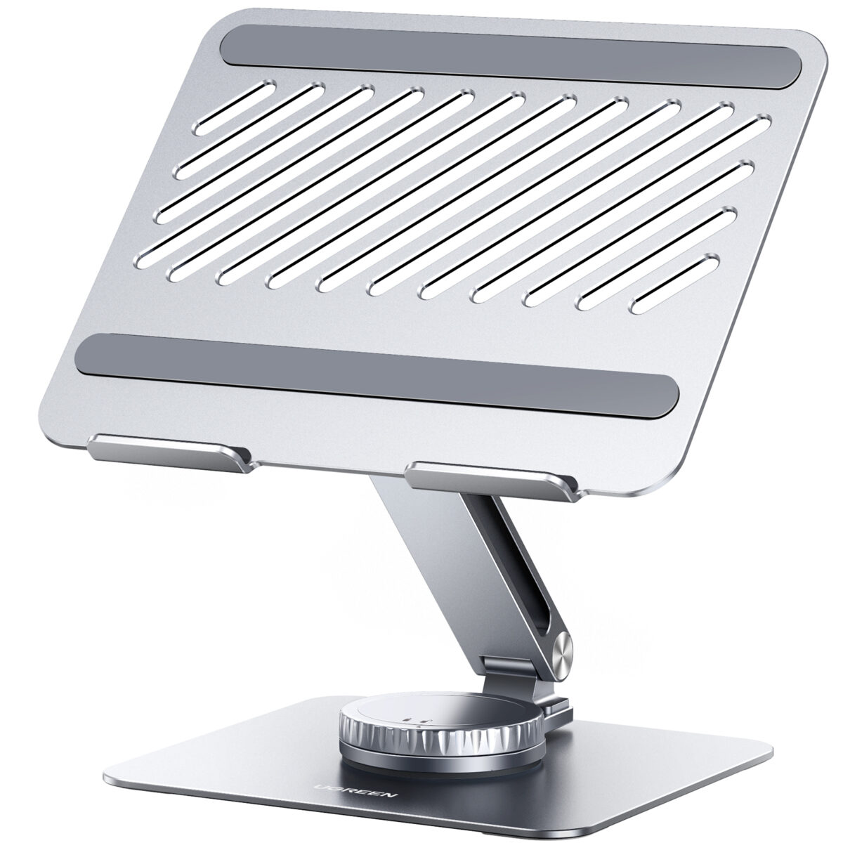 19pk-3.jpg UGREEN Swivel Laptop Stand – Adjustable & Ergonomic - Image 1
