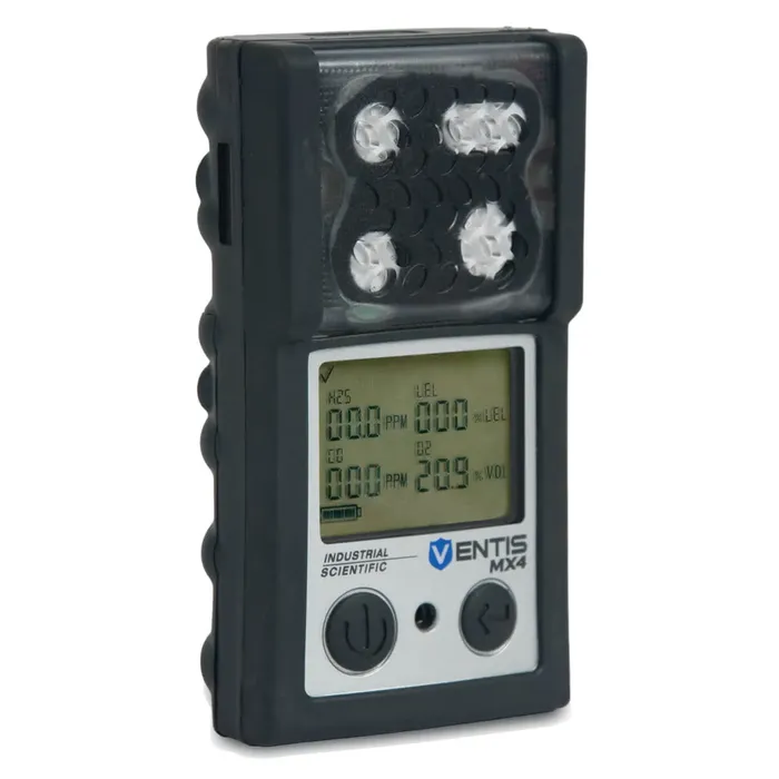2-1-2.webp Industrial Scientific Ventis MX4, LEL (CH4), CO, H2S, O2, Slim Extended Li-On Bat, Desktop Charger, without Pump, Black, UL/CSA, ENG, VTS-L1234100101 - Image 1