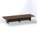 Linea Due Conference Table W2400 x D1200 x H750mm Meeting & Conference - Image 2
