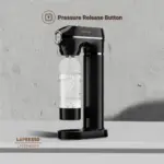 Lepresso Carbonator Instant Sparkling Water 1L - Black - Image 2