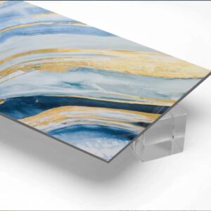 UV Coated High Glossy 3D printed Decorative Marble Sheet - 3MM
