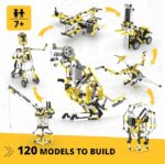 Engino- Inventor STEM Toys, 120 Motorized Models, Educational Toys for Kids 7+, STEM Projects for Inventors, STEM Building Toys, Gifts for Boys & Girls - Image 3