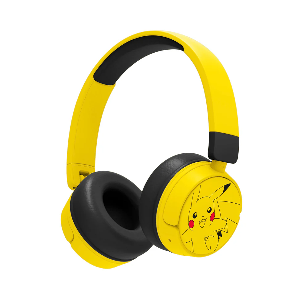 2-3.webp Pokémon Pikachu Kids Wireless Headphones - Image 1