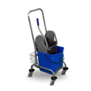 Single Bucket Trolley Chrome