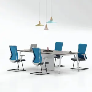 Noqi "A" Meeting Table (5 Sizes) W2400 x D1200 x H750mm Meeting & Conference Mixed Used Tables