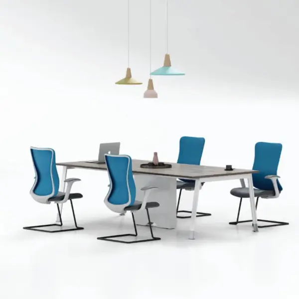 Noqi "A" Meeting Table (5 Sizes) W2400 x D1200 x H750mm Meeting & Conference Mixed Used Tables