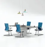 Noqi "A" Meeting Table (5 Sizes) W2800 x D1200 x H750mm Meeting & Conference Mixed Used Tables - Image 12