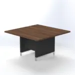 Linea Due Square Meeting Table Meeting & Conference W1200 x D1200 x H750mm - Image 2