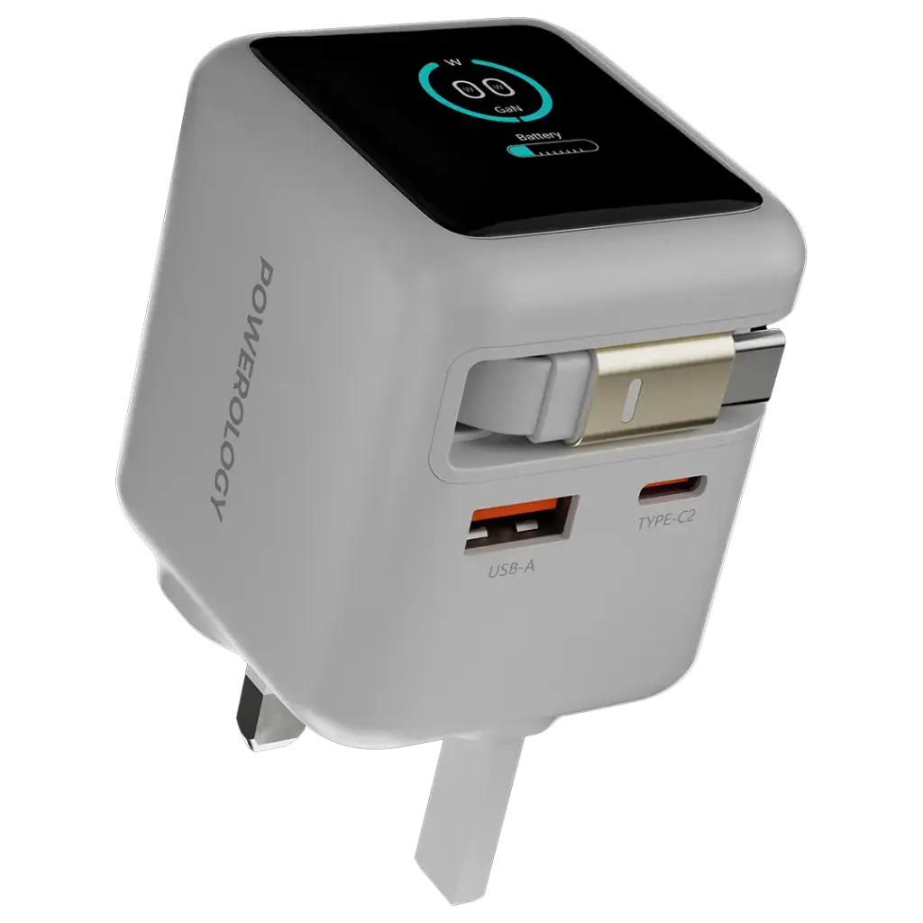 21-5-1.webp Powerology Halo Dual-Port GaN Charger - Image 1