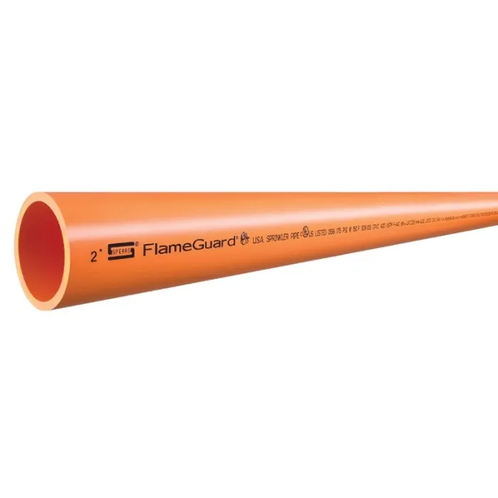 21-7.webp Spears® FlameGuard® 2.5" Fire Sprinkler CPVC Pipe, 10 ft. - CP-025-10 - Image 1