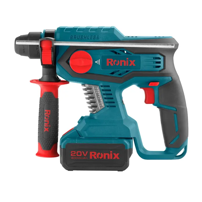 23-13.webp RONIX Model 8910k 20V Brushless Rotary Hammer kit 2.2J - Image 1
