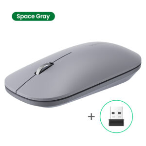 Portable Wireless Mouse (Gray)