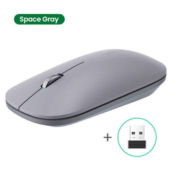 Portable Wireless Mouse (Gray)