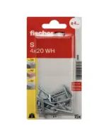 FISHCHER BLISTER S-4 AK PLUG + L HOOK 15PCS