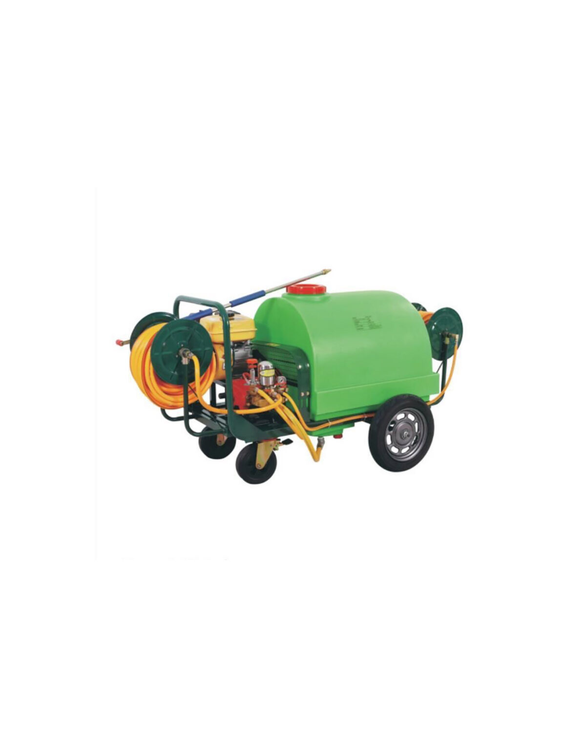 CN Wheel Barrow Heavy Duty Power Sprayer, 250L Tank Capacity, 6.5HP Engine, 30M Hose, OS-300T - Image 1