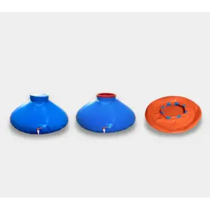 B2Flex 130 Onion Tank Medium Automatic Riser, Dia 1.42 x 50cm, Capacity 500L