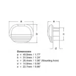 LED Easy Fit Stainless Steel Step Lamp - Image 4