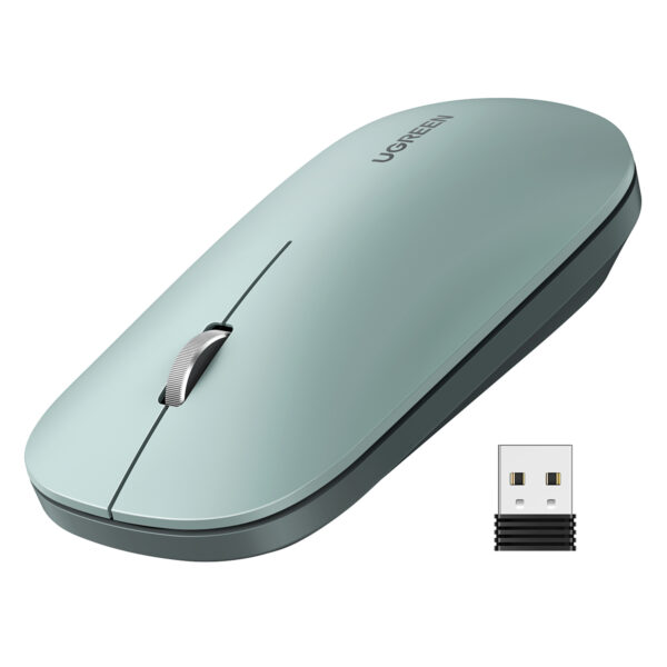 Portable Wireless Mouse (Green)